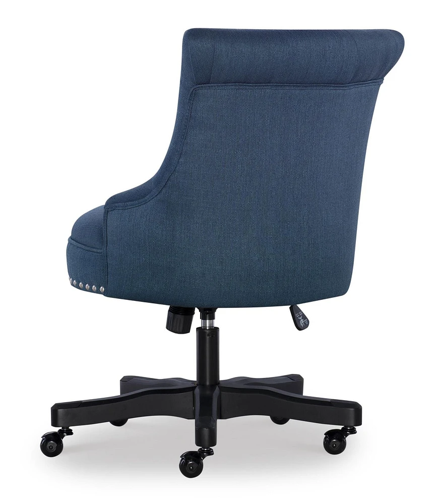 Callum Azure Blue Office Chair