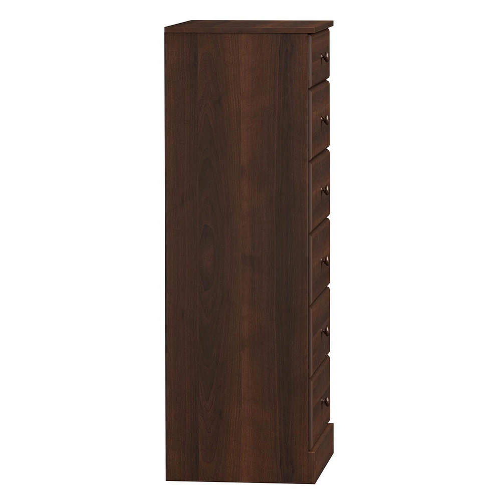 Prepac Astrid Espresso 6-Drawer Tall Chest             