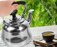 Sunwealth 1.5 L Stainless Steel Whistling Kettle with Tea Infuser., 1.5L,Induction,Easy Care,Tea Infuser