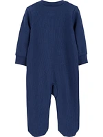 Carter's Child of Mine Baby Boys' Sleep N Play Navy, Preemie - 6/9 Months