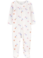 Carter's Child of Mine Baby Girls' Sleep N Play Rainbow, Preemie - 6/9 Months