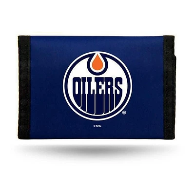 Rico NHL Edmonton Oilers Nylon Trifold Wallet