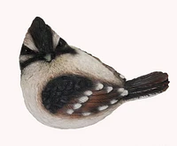 Mainstays Black and White Fat Bird Statue