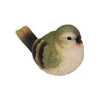 Mainstays Green Fat Bird Statue