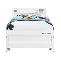 ACME Cargo Daybed & Trundle (Twin Size) in White