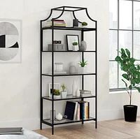 Sauder® Harvey Park Bookcase, Black, 425784