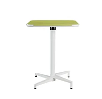 ACME Olson Folding Table in Yellow & White