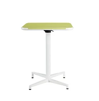 ACME Olson Folding Table in Yellow & White