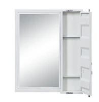 ACME Cargo Vanity Mirror in White