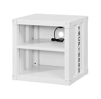 ACME Cargo Nightstand (USB) in White