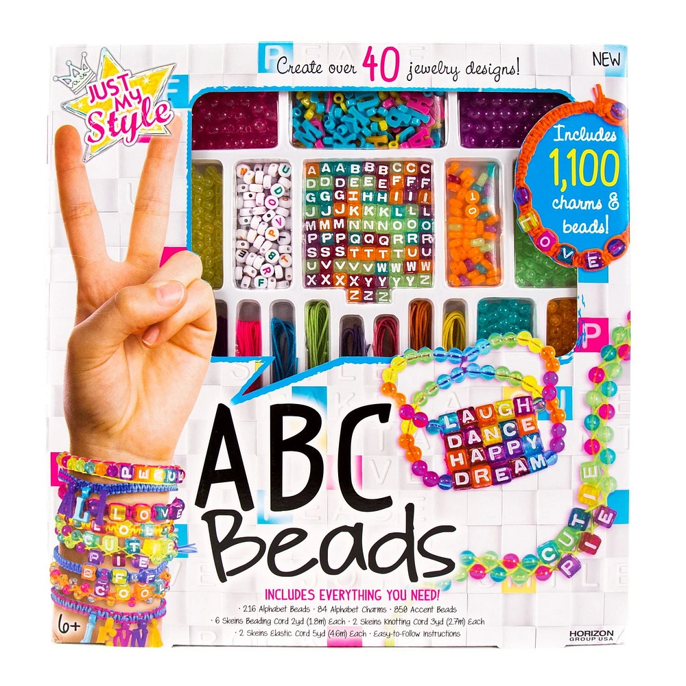 Just My Style ABC Beads Kit