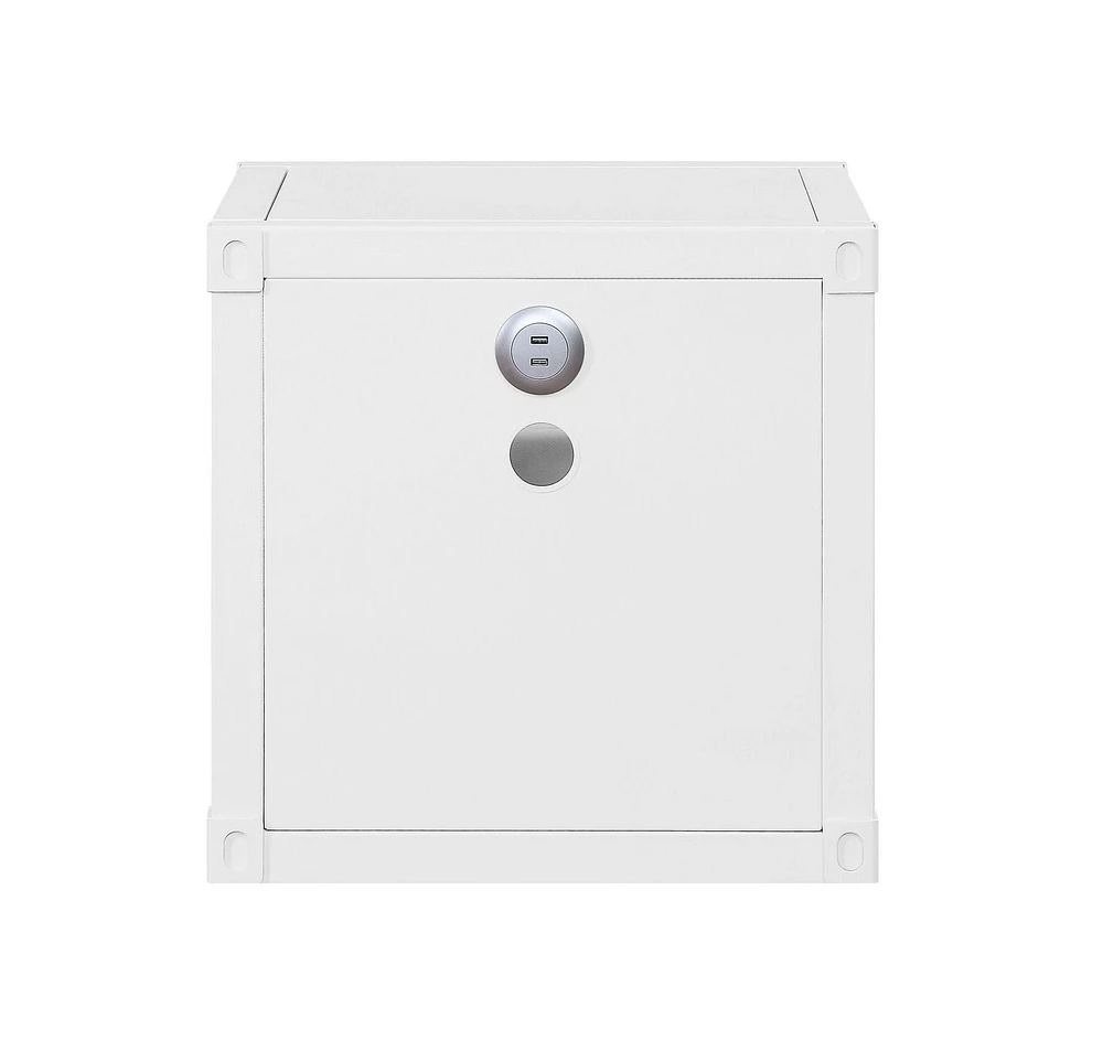 ACME Cargo Nightstand (USB) in White