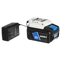 HART 20-Volt Lithium-Ion 4.0Ah Battery and Charger Kit