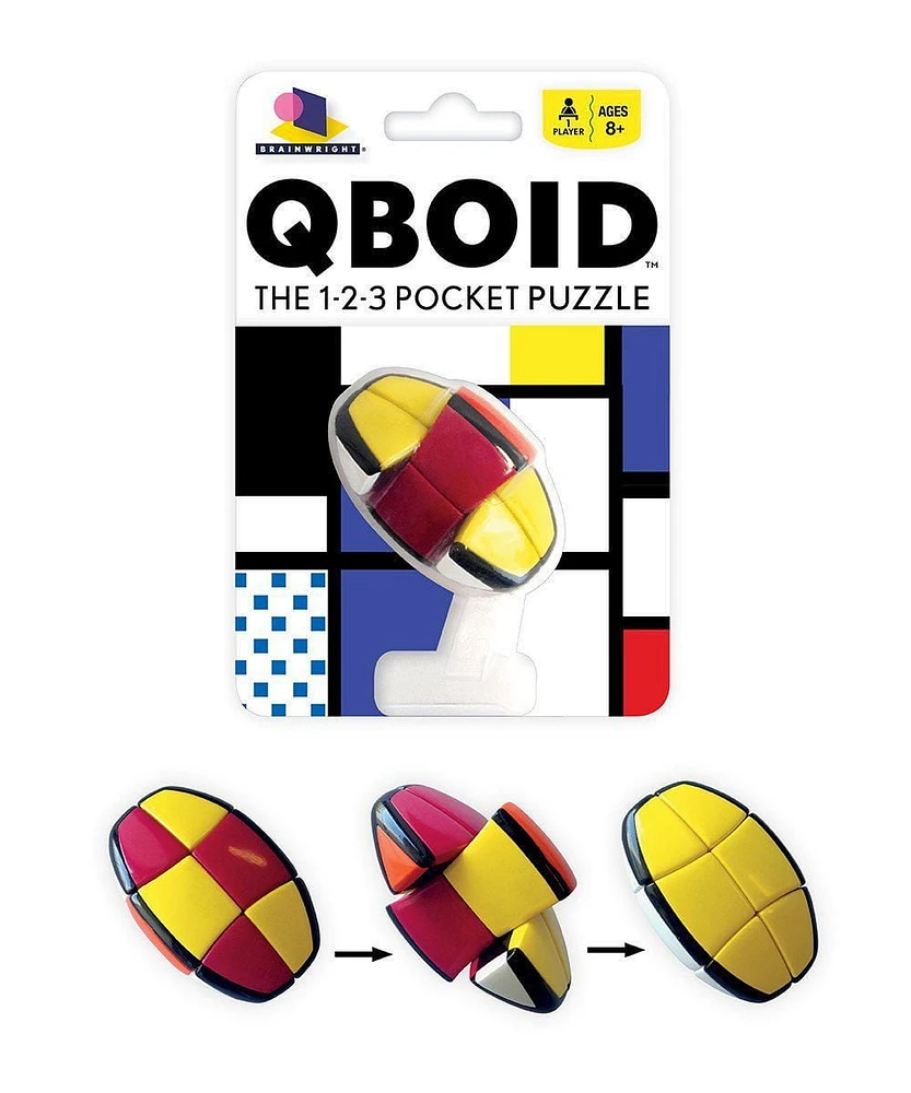 Brainwright Qboid The 1-2-3 Pocket Puzzle (english Only)