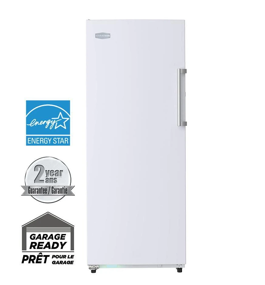 Marathon 14.4 cu.ft. White Upright Freezer