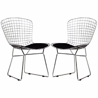 Nicer Furniture Bertoia Black Chair