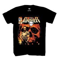 Mens Punisher Big Skull T-Shirt