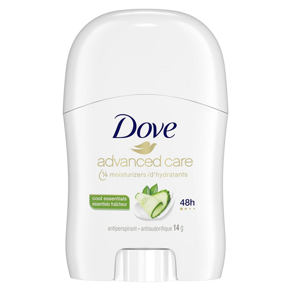 Antisudorifique Dove Soin Avancé Essentiels Fraîcheur 14 g Antisudorifique