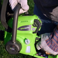 Greenworks 40V 12-Inch Cordless Chainsaw, Battery and Charger Not Included 2000900