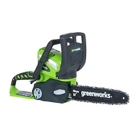 Greenworks 40V 12-Inch Cordless Chainsaw, Battery and Charger Not Included 2000900