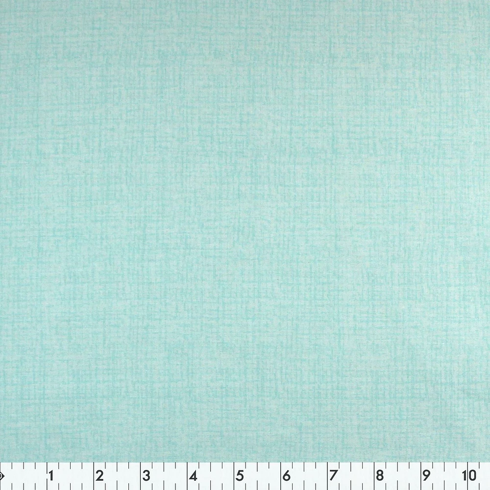 Fabric Creations White with Pencil Crosshatch Fat Quarter Pre-Cut Fabric - 18" x 21" / 45cm x 53cm