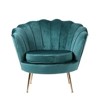 Plata Decor QUEEN LOUNGE CHAIR GREEN LIVING ROOM