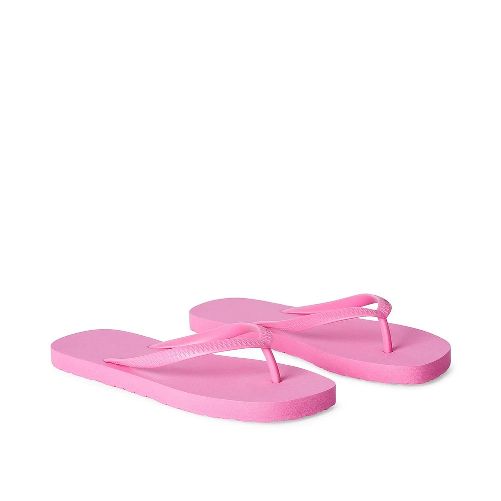 Time and Tru Women's Flip Flops