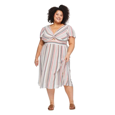 Robe George Plus pour femmes Tailles 1X-4X
