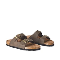 Time and Tru Women's Double Buckled Sandals