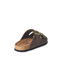 Time and Tru Women's Double Buckled Sandals