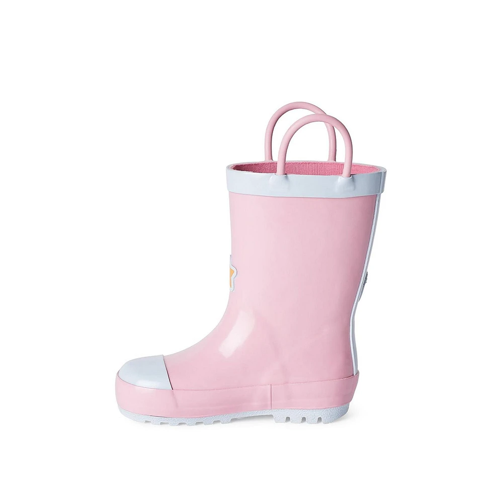 George Toddler Girls' Rubber Rain Boots, Sizes 5-12