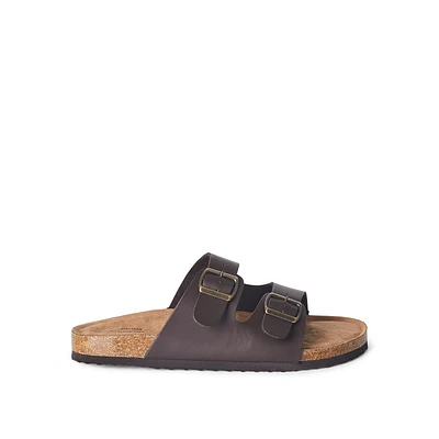 George Men's Buckled Sandals