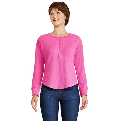 Haut henley gaufré George pour femmes
