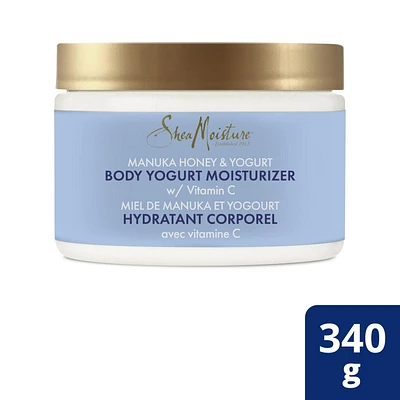 Hydratant corporel SheaMoisture Miel de Manuka et Yogourt 340 g Hydratant corporel