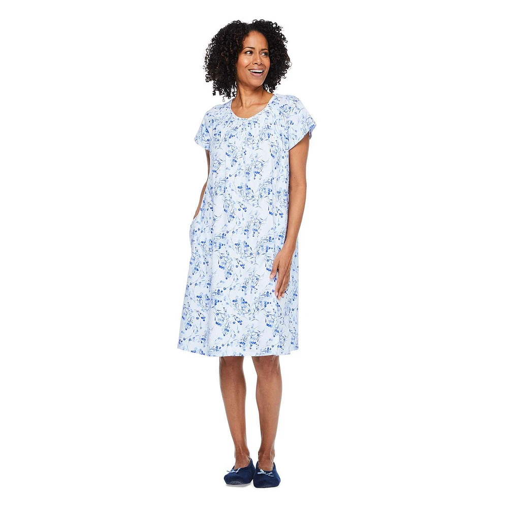 Robe de nuit à encolure dégagée Iyla pour femmes Tailles P–TG