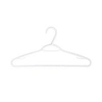 neatfreak! White Plastic Hanger Case of 120 Hangers