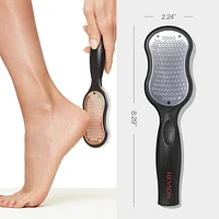 Revlon Callus Remover, Foot File with No-Mess Cover, Gently Exfoliates and Smooths Feet, WET/DRY FOOT FILE 0.125 lbs