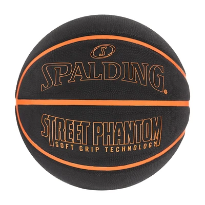 Spalding® Street Phantom Outdoor Rubber Basketball, Size 7, 29.5"