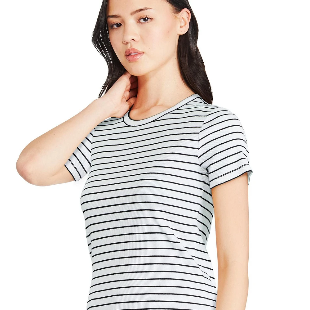 George Women's Short Sleeve Rib Tee