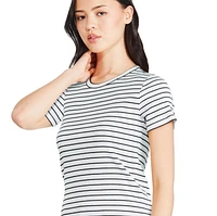 George Women's Short Sleeve Rib Tee