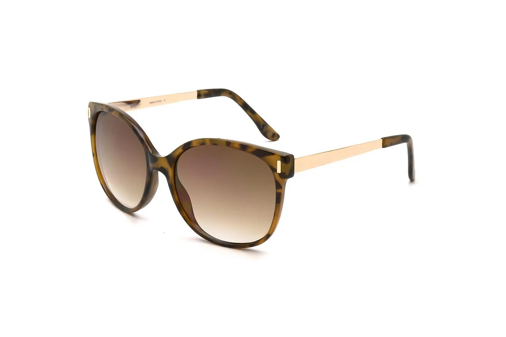 Madden NYC Amber Tort Wayfarer Sunglasses