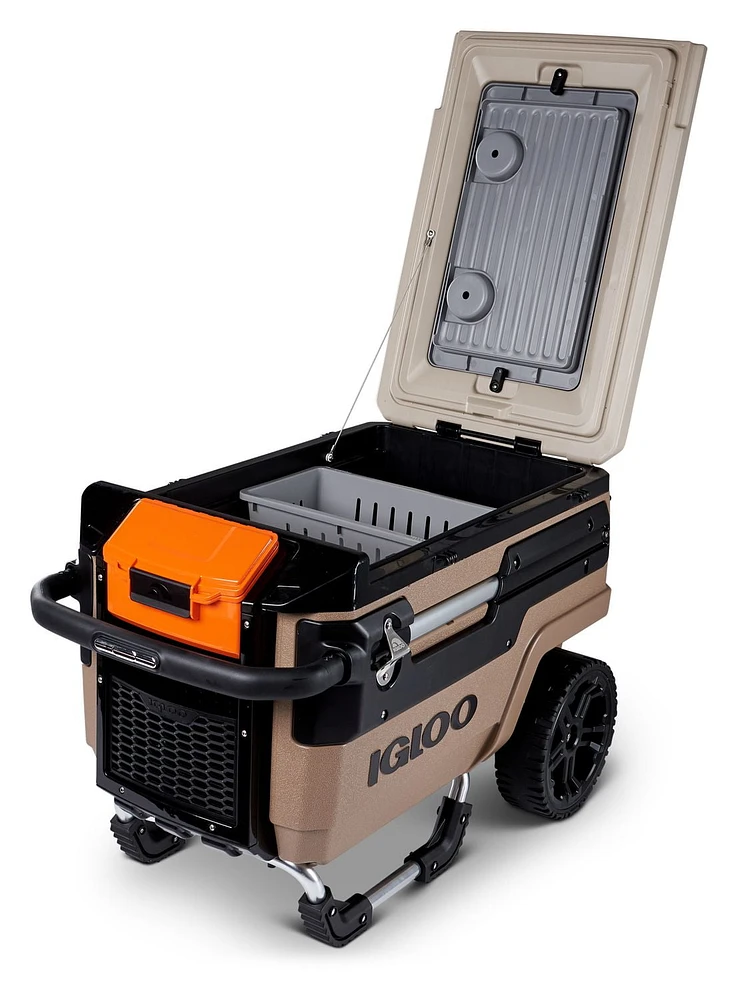 IGLOO TRAILMATE® JOURNEY 70 QUART ROLLER COOLER