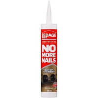 LePage No More Nails Heavy Duty Construction Adhesive, LePage No More Nails Heavy Duty