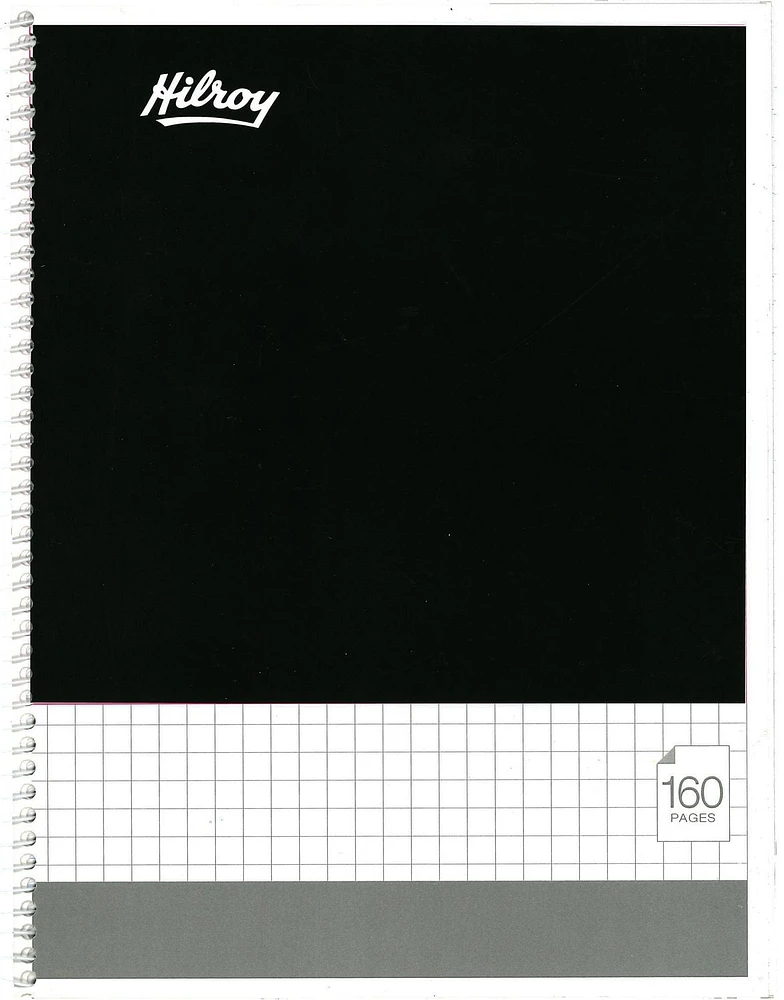 #Hilroy 160 Page Quad Notebook