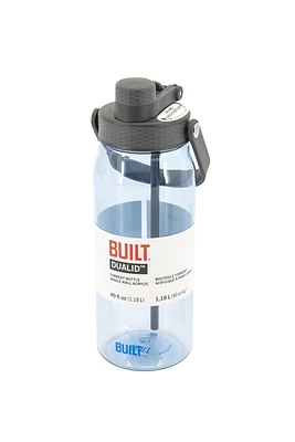 Built NY Torrent 40oz Acrylic Dualid Bottle Sky Blue, 40oz Bottle