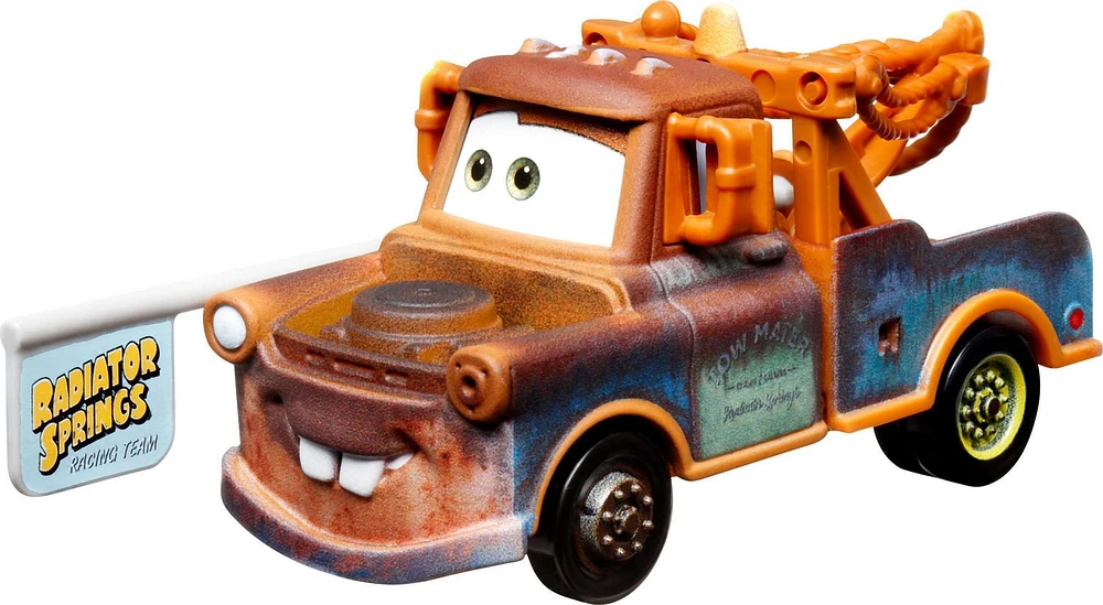 Disney Pixar Cars Mater With Sign Vehicle