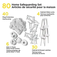 Safety 1st Home Safeguarding Set, 80 essential safety items