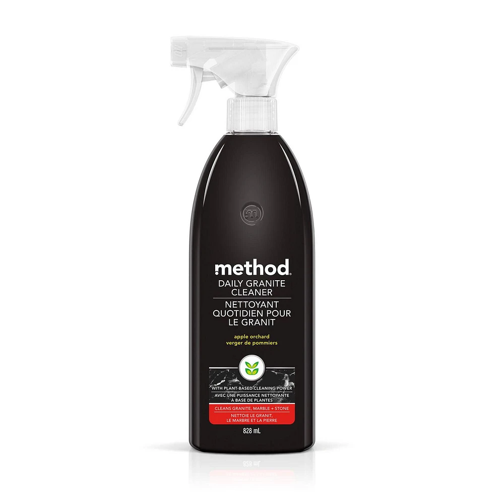 Method Daily Granite Cleaner, Apple Orchard, 828 ml spray bottle, 828ml