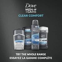 Vaporisateur à Sec Désodorisant Antisudorifique 72 h en format de voyage Dove Men+Care avec ¼ d'hydratants et vitamine E parfum 28 g Antisudorifique