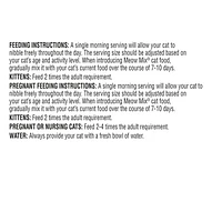 Meow Mix Nourriture pour Chats Choix Original 1.42 kg NB-24M